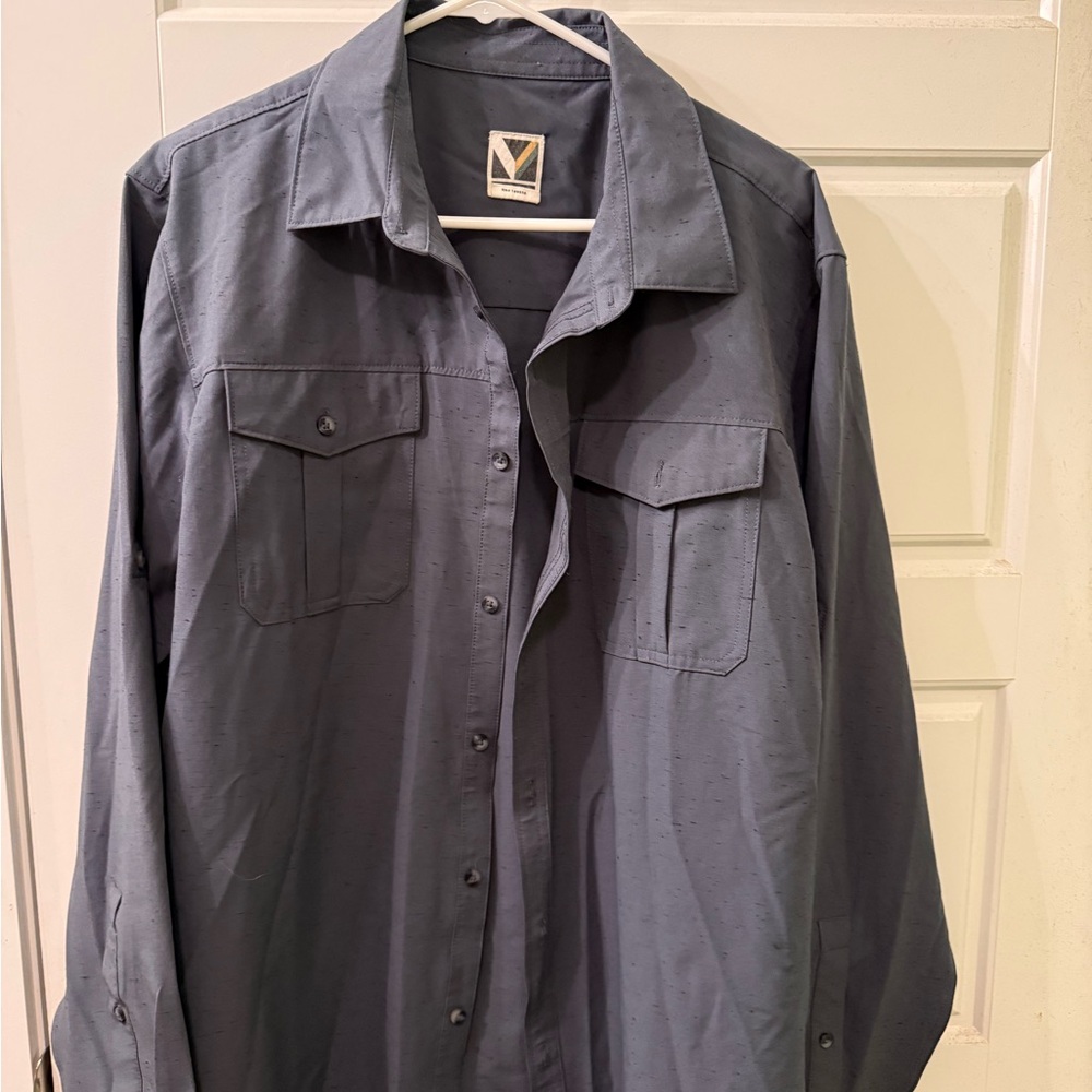 Voyager Flex Gray Shirt Size‎ Large